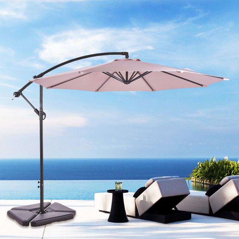 Alcott Hill® Karr 10' Cantilever Umbrella & Reviews Wayfair